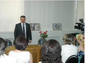 Председатель Волгоградской областной Думы в гостях у библиотекарей